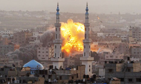 Tòa nhà Quốc hội Afghanistan chao đảo vì bị 4 quả tên lửa tấn công