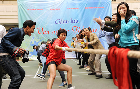 Ngày hội thể thao của 4 đơn vị  thuộc Tổng cục Chính trị CAND