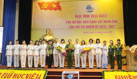 Đại hội Phụ nữ Học viện Cảnh sát nhân dân