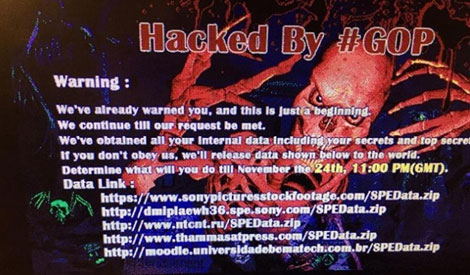 Hacker tấn công mạng máy tính hãng phim Sony