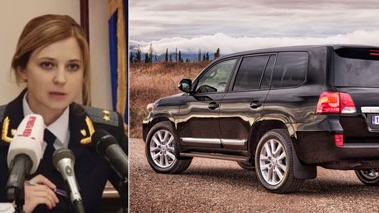 Công tố viên trưởng Crimea được trang bị xe bọc thép