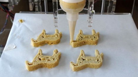 Máy in 3D chế tạo thực phẩm