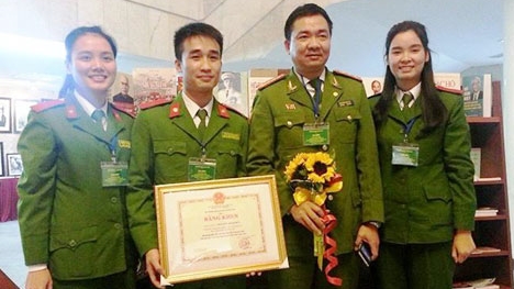 Những chia sẻ thú vị của nhóm sinh viên Cảnh sát giành giải nhất Tài năng khoa học trẻ