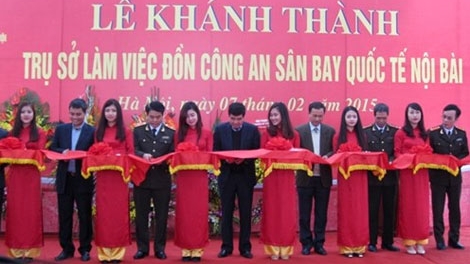 Khánh thành trụ sở Đồn Công an sân bay Quốc tế Nội Bài