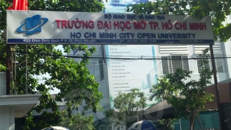 Nhiều sai phạm tại Trường Đại học Mở TP Hồ Chí Minh