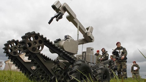 Cuộc đua sản xuất robot rà phá bom mìn