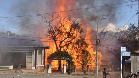 Bà Hoả ‘thăm’ Phòng Giáo dục, nhiều hồ sơ cháy rụi