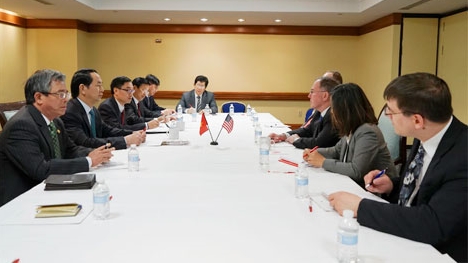 Bộ trưởng Trần Đại Quang tiếp kiến nhiều quan chức cấp cao Chính phủ Hoa Kỳ