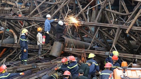 Nguyên nhân khiến giàn giáo tại công trường Formosa đổ sập