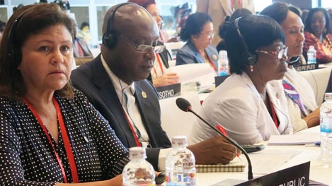 Chủ tịch Quốc hội Nguyễn Sinh Hùng dự khai mạc hội nghị Nữ nghị sĩ lần thứ 21