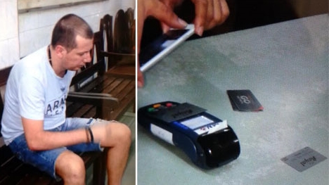 Tạm giữ ba người nước ngoài dùng thẻ giả rút tiền tại trụ ATM