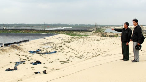 Giải quyết vụ tranh chấp 15ha đất nuôi tôm ở xã Điền Môn