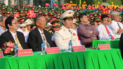 Bộ trưởng Trần Đại Quang dự Lễ kỷ niệm 40 năm Ngày giải phóng miền Nam, thống nhất đất nước tại Đồng Tháp