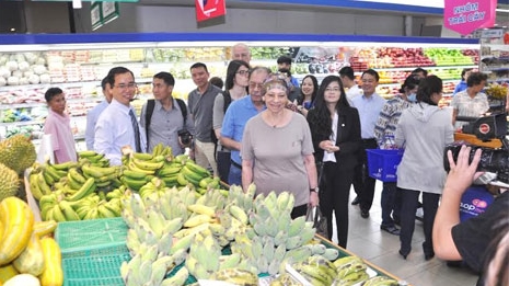 Đoàn phóng viên quốc tế thăm và làm việc với Saigon Co.op - mô hình HTX thành công điển hình