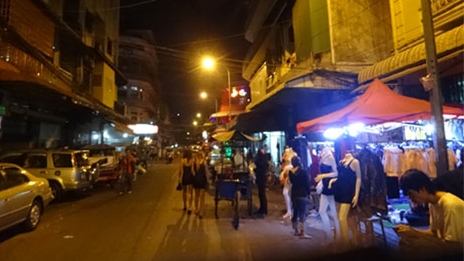 Phố “Tây” ở Phnôm Pênh