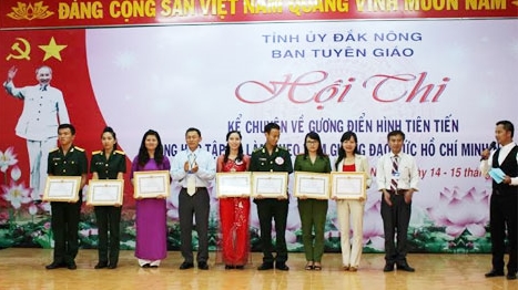 Hội thi kể chuyện học tập và làm theo tấm gương đạo đức Hồ Chí Minh