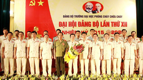 Đại hội đại biểu Đảng bộ Trường Đại học PCCC lần thứ XII