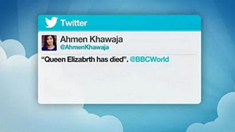 BBC phải xin lỗi vì thông tin Nữ hoàng Anh qua đời