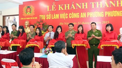 Khánh thành trụ sở làm việc Công an phường Phương Liên