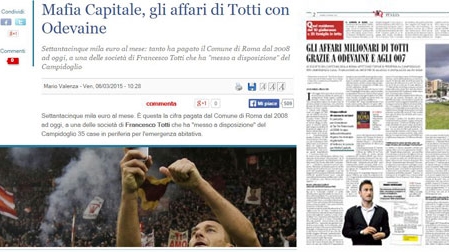 “Hoàng tử bóng đá thành Rome” Totti làm ăn với mafia?