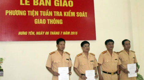 Tăng cường phương tiện tuần tra kiểm soát giao thông