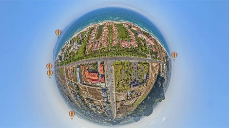 Sửng sốt ngắm vẻ đẹp Đà Nẵng, Hội An, Huế từ trên trời