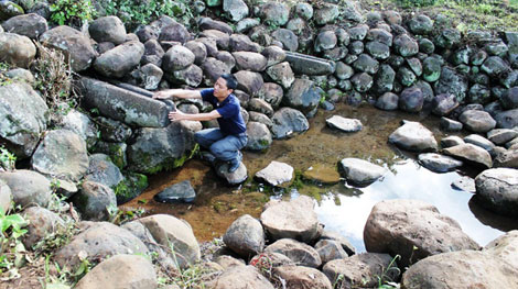 Nguy cơ ‘xóa sổ’ hệ thống giếng cổ Gio An