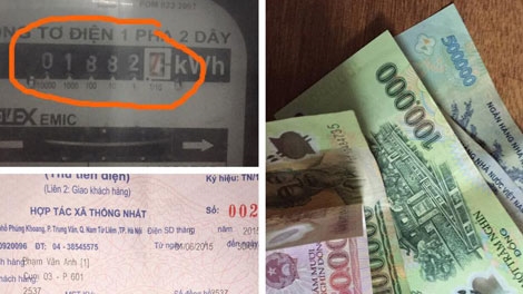 Người dân lại "sôi sục" vì hóa đơn tiền điện tăng bất thường