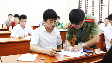 Gần 93.000 hồ sơ đăng ký xét tuyển vào các trường CAND