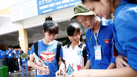 3 ngày đầu nộp hồ sơ, phần lớn trên 20 điểm  