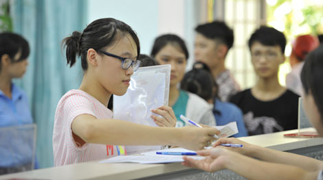 Khoảng 351.000 chỉ tiêu được xét tuyển trong đợt 1