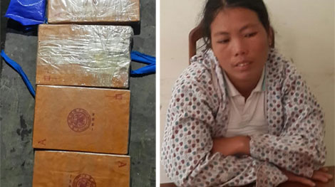 Bắt ‘bà trùm’ 9x và 1,4 kg heroin