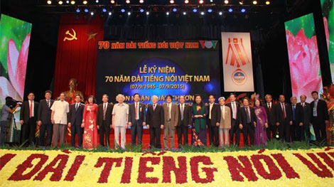 Tổng Bí thư Nguyễn Phú Trọng dự kỷ niệm 70 năm Đài Tiếng nói Việt Nam