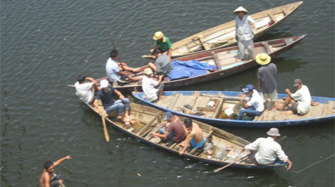 Một thanh niên nhảy cầu tự tử