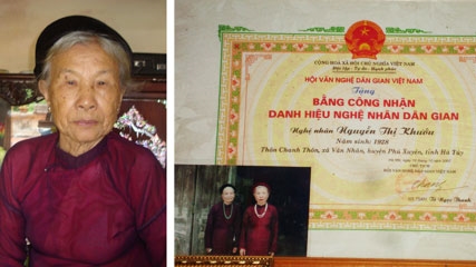 Chính sách cho nghệ nhân: Đừng để quá muộn…