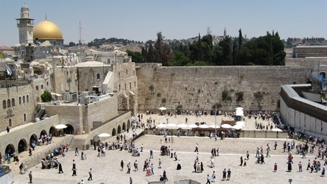 Thùng thuốc súng tại Quảng trường các Đền thờ ở Jerusalem