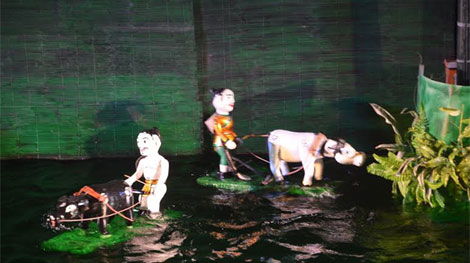 Lần đầu tiên Hội An đưa rối nước vào phục vụ du khách