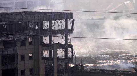 Lại nổ kho chứa hóa chất ở Thiên Tân