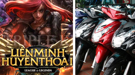 ‘Bộ tứ’ lừa đảo ‘trúng xe máy’ qua mạng Internet