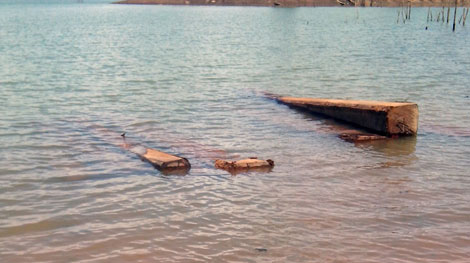 Vớt hơn 4,5m3 gỗ lậu dưới đáy sông