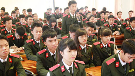 Trường Đại học KT-HC CAND tuyển cán bộ, giáo viên