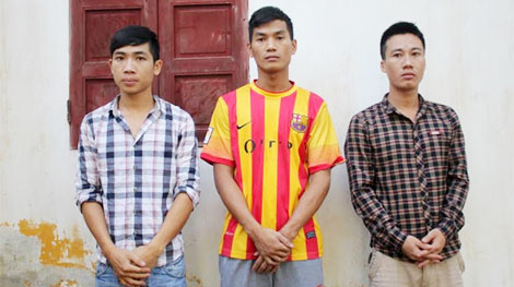 3 đối tượng gây ra 9 vụ trộm xe máy sa lưới