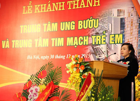 2 Trung tâm Ung bướu và Tim mạch lớn đi vào hoạt động