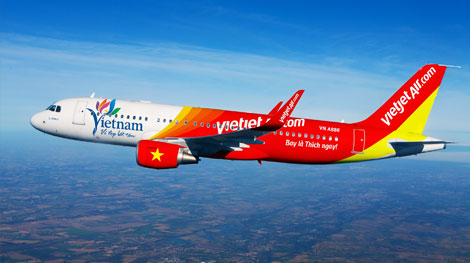 Vietjet Air: Mở  thêm 3 đường bay mới
