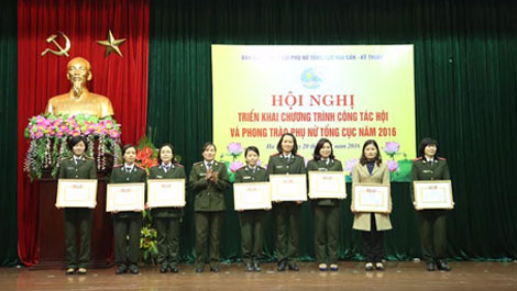 Hội phụ nữ Tổng cục Hậu cần- Kỹ thuật triển khai chương trình công tác năm 2016