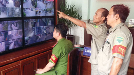 ‘Mắt thần an ninh’ giữ bình yên khu phố