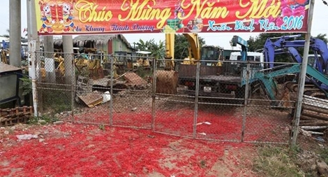 Kiên quyết xử lý 8 điểm tổ chức đốt pháo trong đêm giao thừa