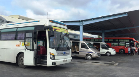 Nhiều nhà xe giảm giá cước vận tải