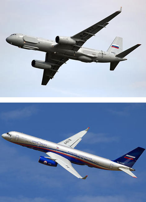 Mỹ lo ngại việc Nga nâng cấp máy bay do thám “Bầu Trời Mở”