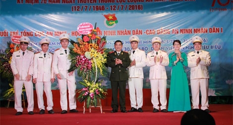 Tuyên dương 15 cơ sở đoàn và 30 cán bộ đoàn, đoàn viên An ninh tiêu biểu